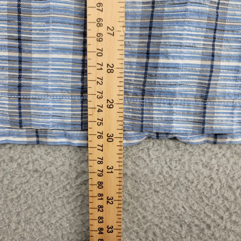 Tommy Bahama Shirt Mens Large Blue Silk Camp Outdoors Beach Lightweight Original - Picture 10 of 11